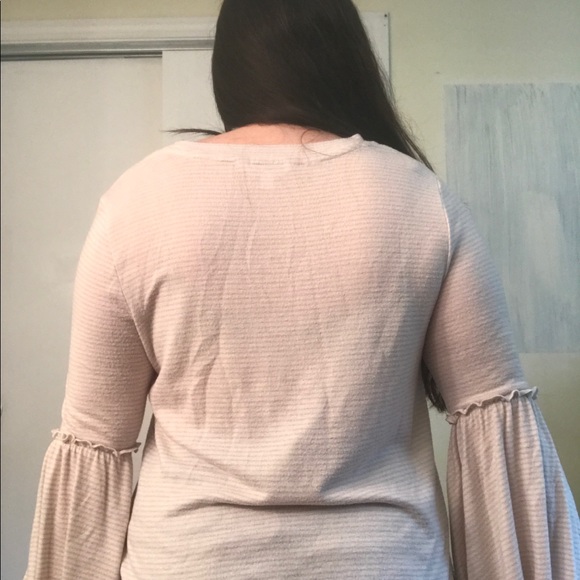 Long Sleeve Striped Top - Picture 2 of 2